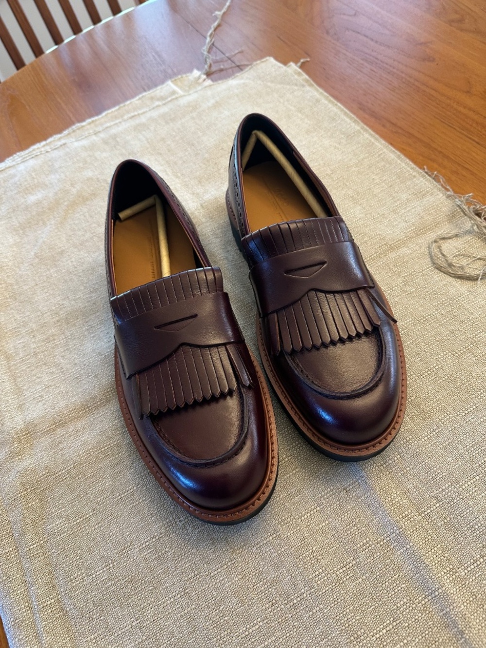NWOB Ecco Oslo Kiltie Loafer EU 40